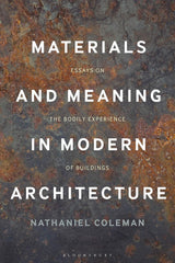Materials and Meaning in Architecture