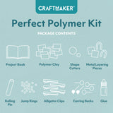 Craft Maker Deluxe Polymer Clay Jewellery Kit