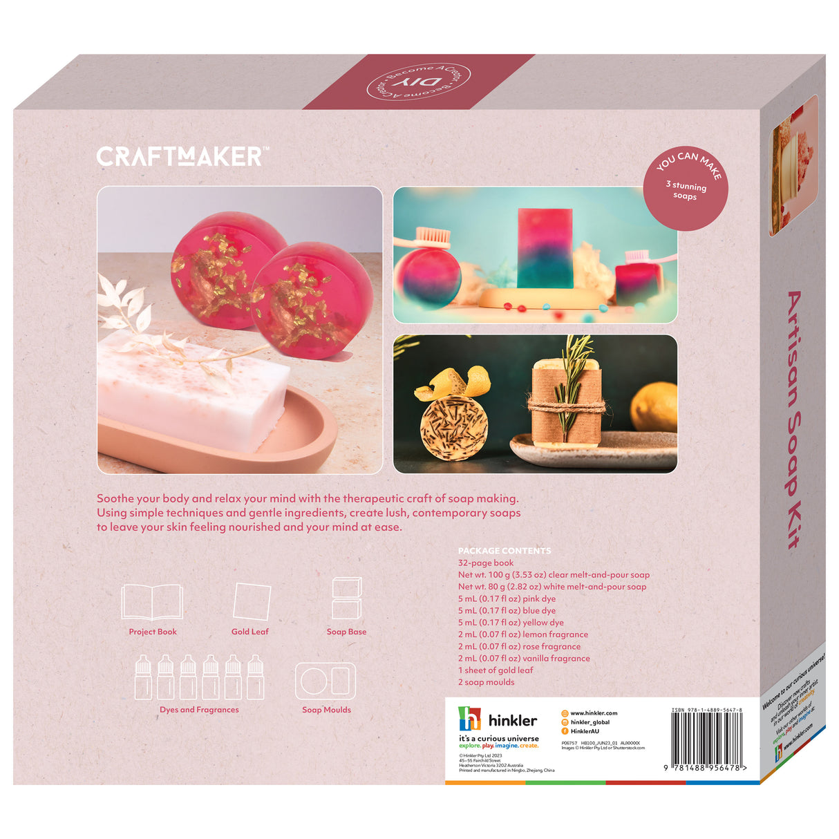 Craft Maker Deluxe Artisan Soap Kit