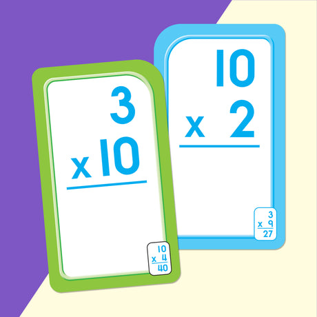 School Zone Flash Cards Multiplication 0-12