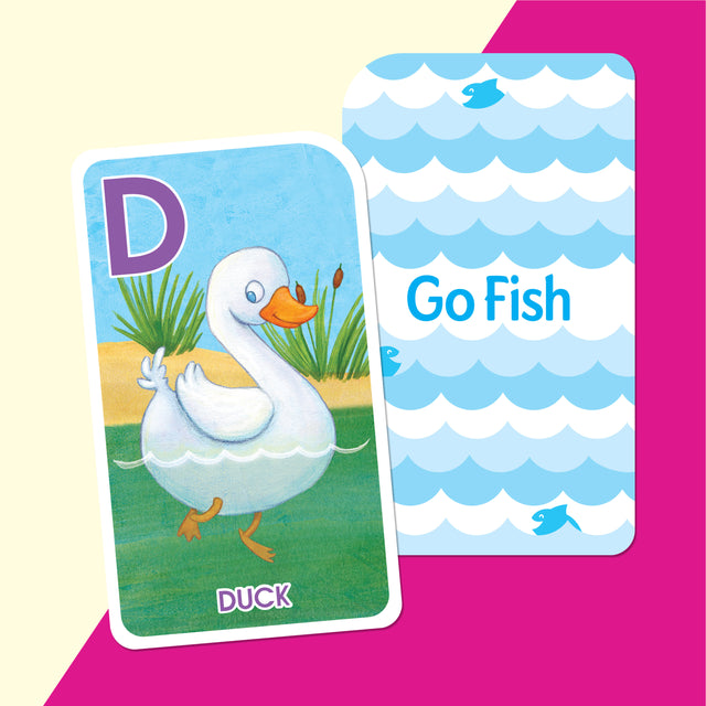 School Zone Flash Cards Go Fish Alphabet Game