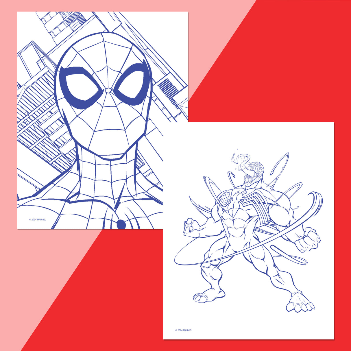 Colour-Me-Magnets Spider-Man
