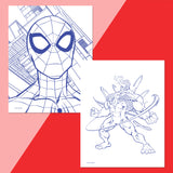 Colour-Me-Magnets Spider-Man