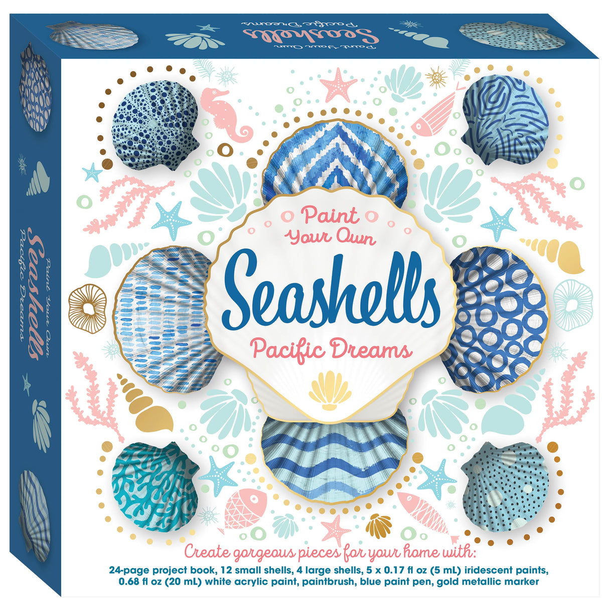 Craft Maker Deluxe Paint Your Own Seashells Pacific Dreams