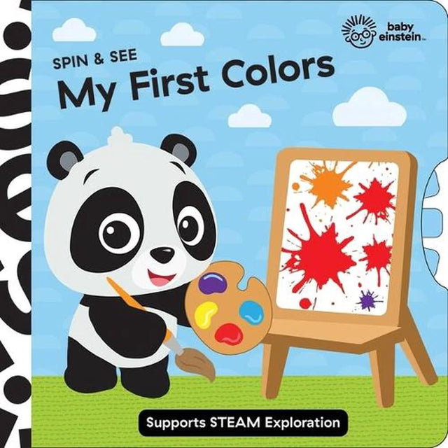 Baby Einstein Spin & See My First Colours Novelty Board Book