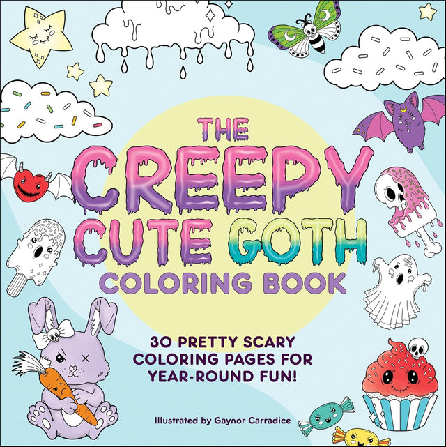 The Creepy Cute Goth Coloring Book