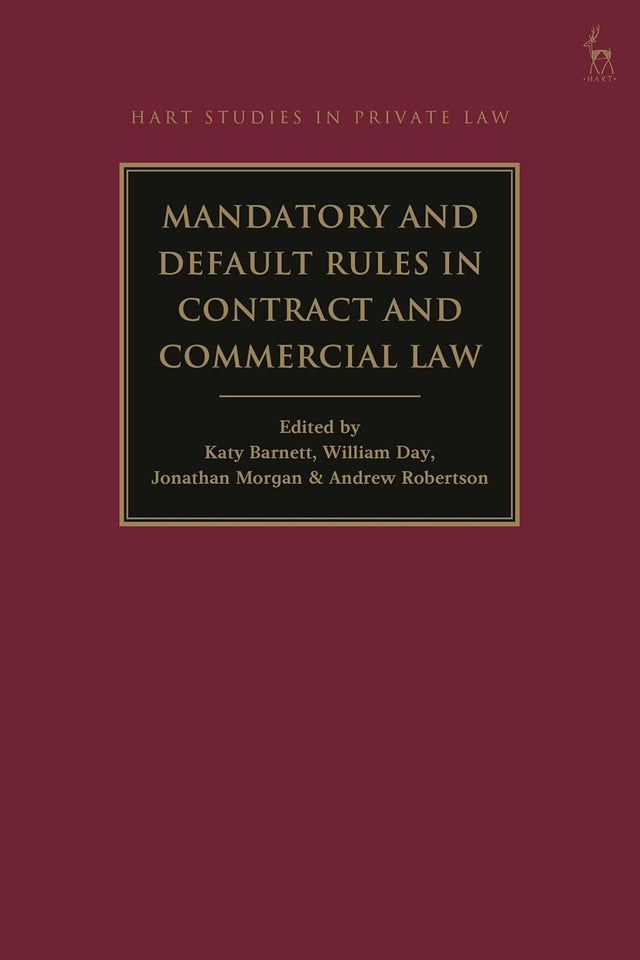 Mandatory and Default Rules in Contract and Commercial Law