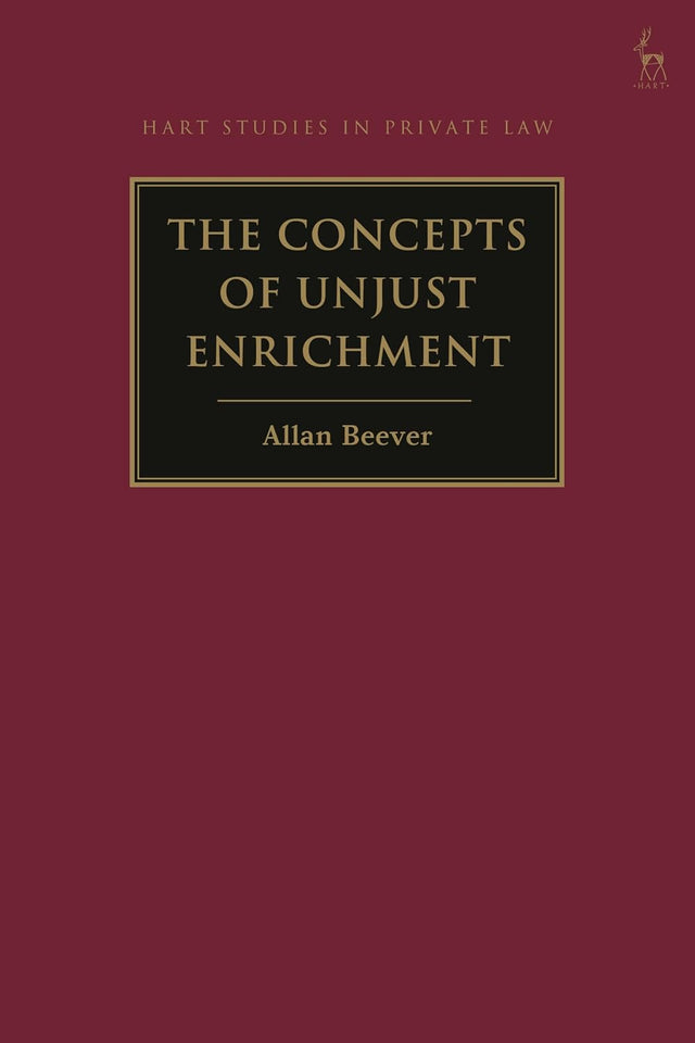 The Concepts of Unjust Enrichment