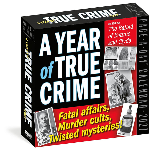 A Year of True Crime Page-A-Day® Calendar 2027