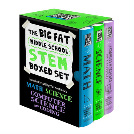 The Big Fat Middle School STEM 3-Book Boxed Set