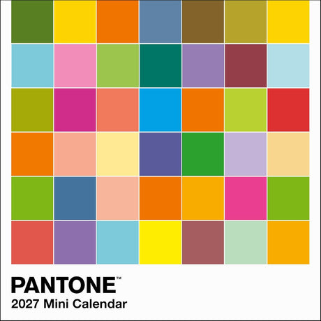 PANTONE™ Mini Wall Calendar 2027