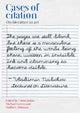 Cases of citation