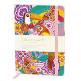 Birds Butterflies & Flowers A5 Notebook
