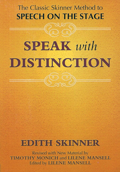 Speak with Distinction