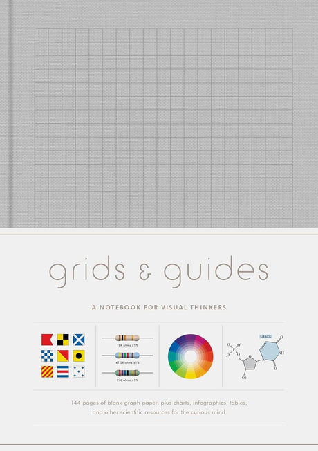 Grids & Guides (Gray) Notebook
