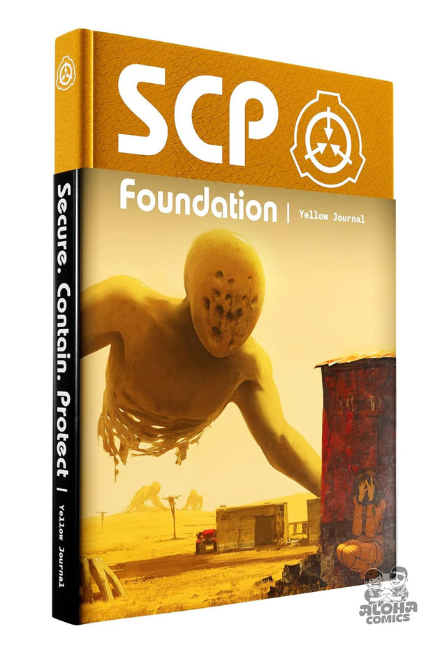 SCP Foundation Artbook Yellow Journal Hardcover Edition