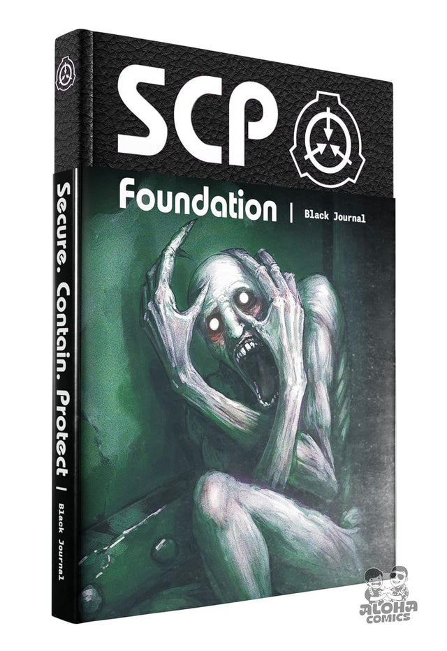 SCP Foundation Artbook Black Journal Hardcover Edition