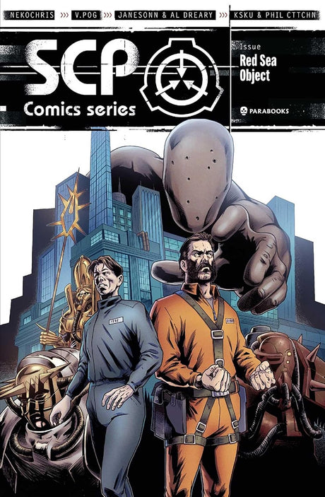 SCP Foundation Comic Book Red Sea Object