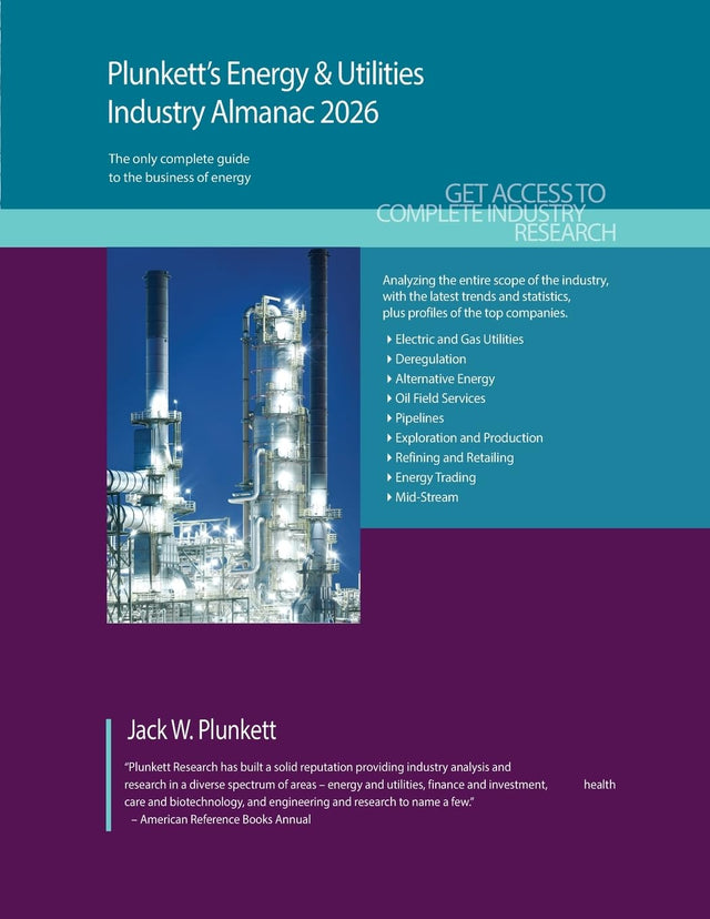 Plunkett's Energy & Utilities Industry Almanac 2026