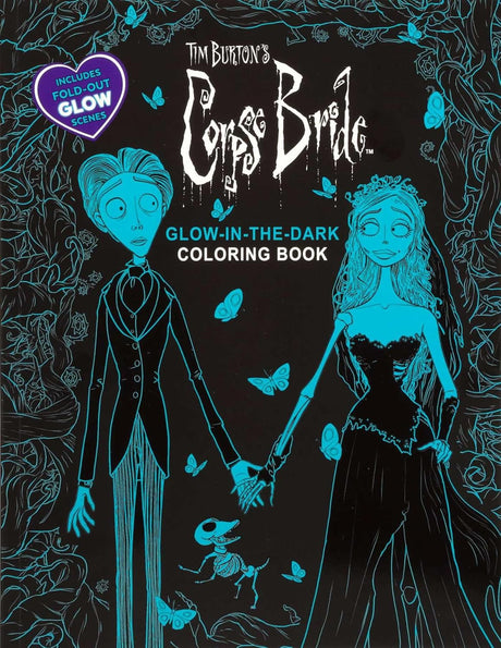 Tim Burton's Corpse Bride Glow-in-the-Dark Coloring Book