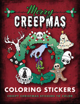 Merry Creepmas Coloring Stickers