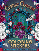 Gothic Garden Coloring Stickers