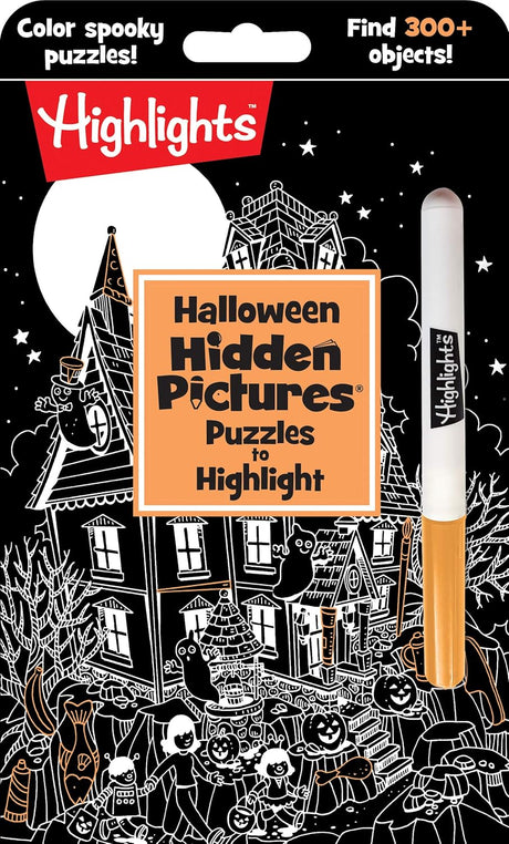 Halloween Hidden Pictures Puzzles to Highlight