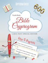 Puzzle Book Bible Cryptogram Large Print Special Edition