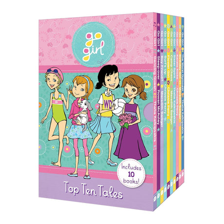 Go Girl's Top Ten Tales (10-Book Slipcase)