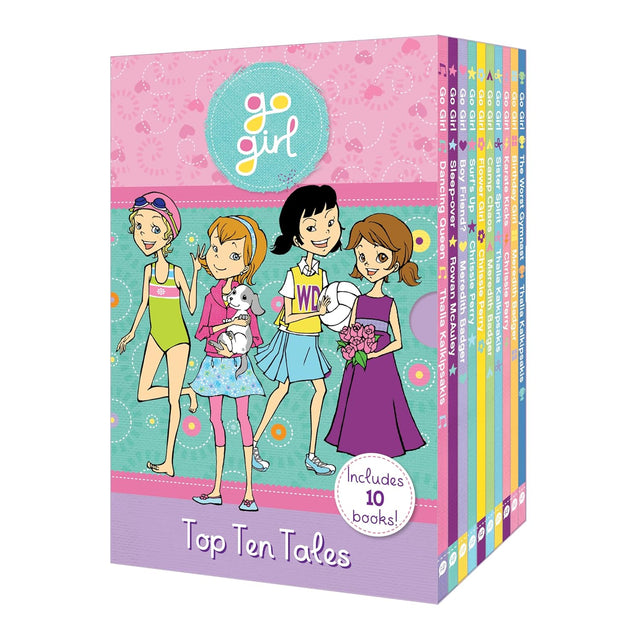 Go Girl's Top Ten Tales (10-Book Slipcase)