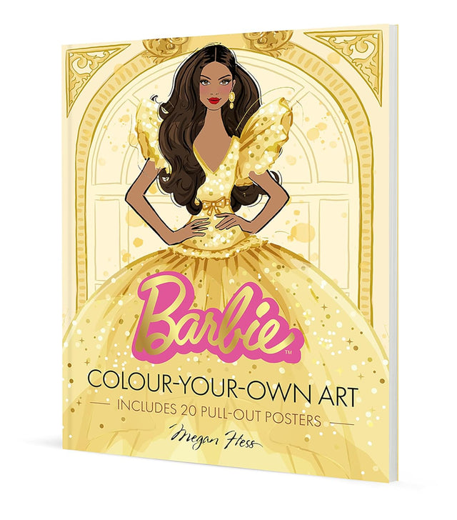 Barbie: Colour-Your-Own Art