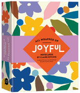 All Wrapped Up: Joyful by Claire Ritchie Notecards