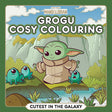 Star Wars The Mandalorian: Grogu Cosy Colouring