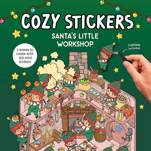 Cozy Stickers: Santa's Little Workshop