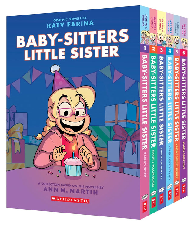 Baby-Sitters Little Sister 1-6 Graphic Novel Box Set