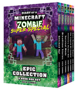 Diary of a Minecraft Zombie Super Special: Epic Collection 6 Book Box Set