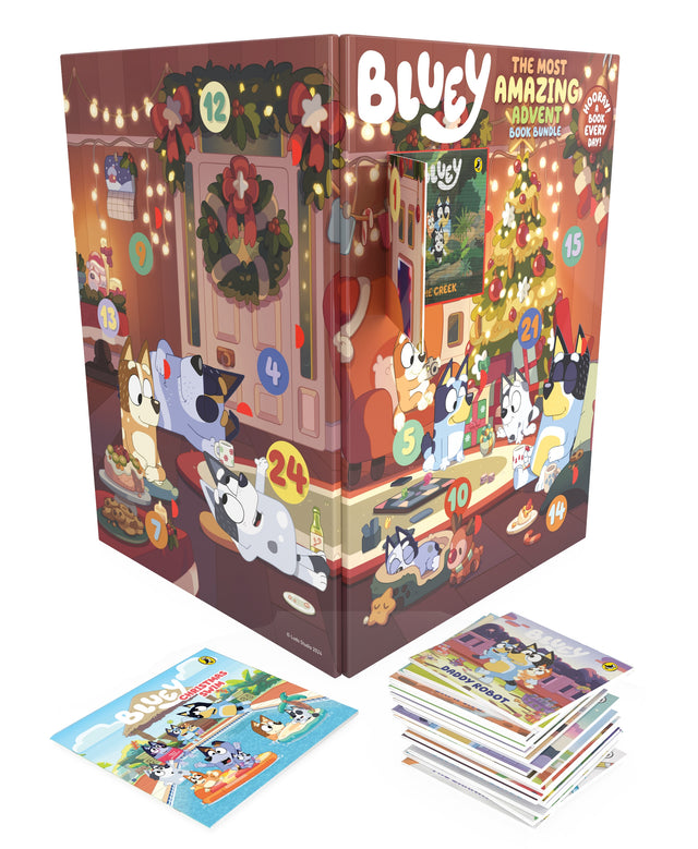 Bluey: The Most Amazing Advent Calendar Book Collection