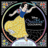 Disney: Stained Glass Adult Colouring Book and Puzzle (Starring Snow White: 1000 Pieces)