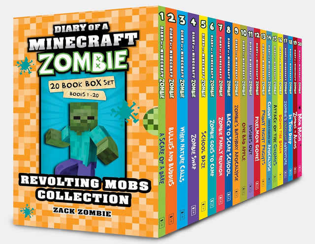 Diary of a Minecraft Zombie: Revolting Mobs Collection (20 Book Box Set)