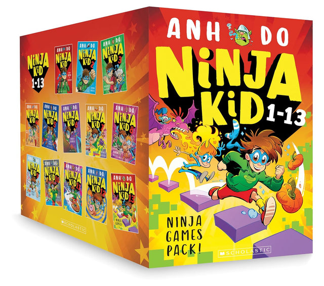 Ninja Kid 1-13: Ninja Games Pack!