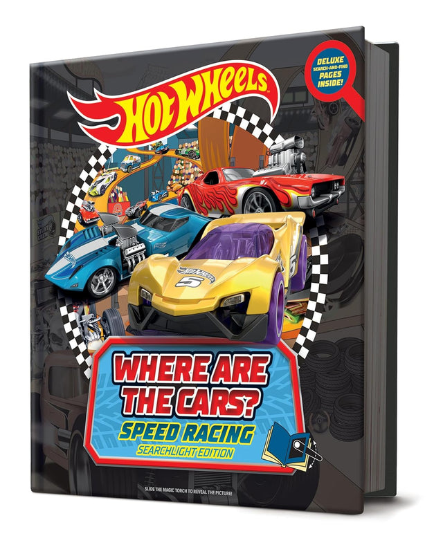 Where are the Cars?: Speed Racing Searchlight Edition (Mattel: Hot Wheels)
