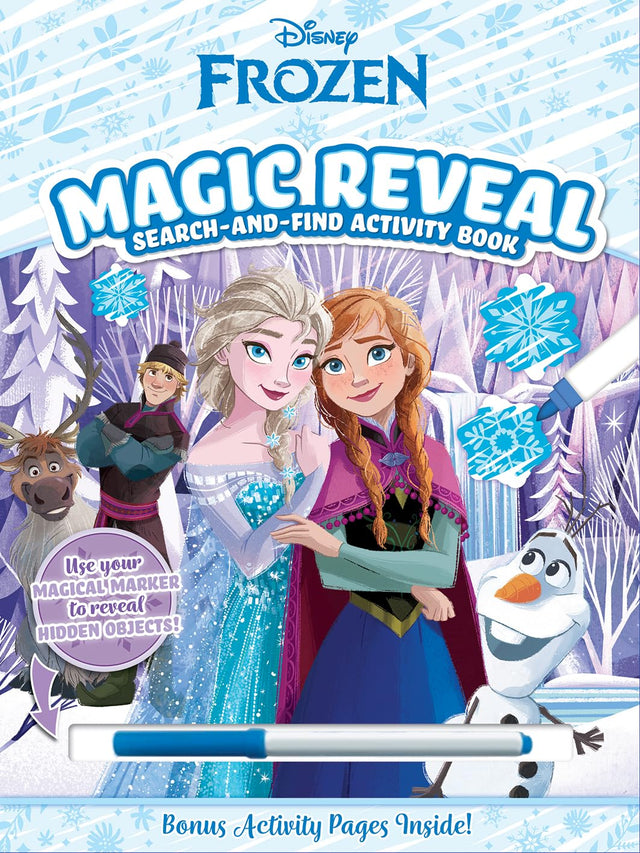 Frozen: Magic Reveal Search-and-Find Activity Book (Disney)