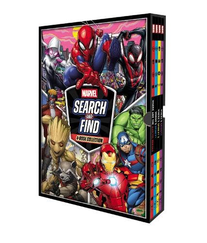 Marvel: Search-and-Find 4-Book Collection
