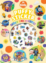 ABC Kids: Puffy Sticker Colouring Book