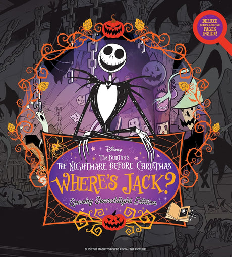 Disney Tim Burton's The Nightmare Before Christmas: Where's Jack?: Spooky Searchlight Edition (Disney)