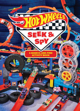 Hot Wheels Seek and Spy: A Search-and-Find Activity Book (Mattel)