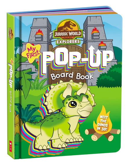Jurassic World Explorers: My First Pop-Up Board Book (Universal)