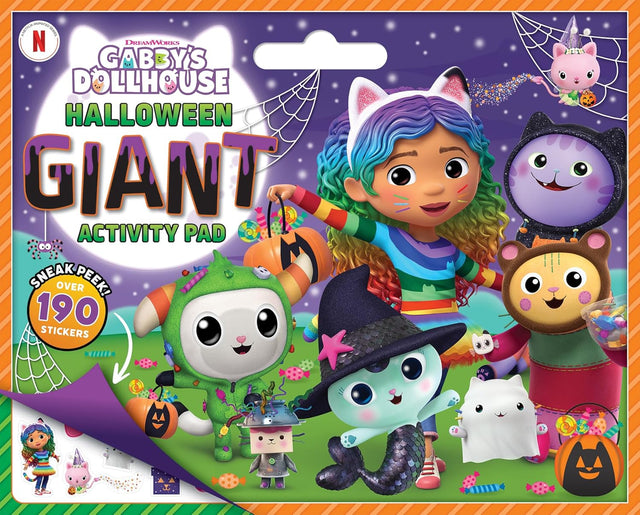 Gabby's Dollhouse Halloween: Giant Activity Pad (DreamWorks)