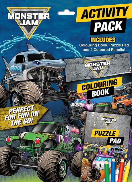 Monster Jam: Activity Pack