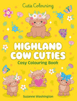 Highland Cow Cuties: Cosy Colouring Book (Cutie Colouring)
